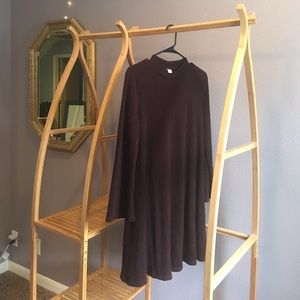 COPY - Old Navy High Neck Deep Maroon Sweater Dress